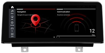 Магнитола для BMW 3 серия F30 2011-2016 и 4 серия F36, F32 с мультимедиа NBT на Android 12, 4G, Carplay - Parafar PF5213a128/128