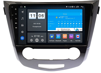 Штатная магнитола VOMI ZX387R10-7862-LTE для Nissan Qashqai J11 2014+ кондиционер на Android 10