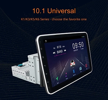 Универсальная магнитола 10''для 2DIN Universal на Android 12  - Carmedia OL-1008-Q