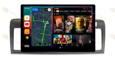 Штатная магнитола Toyota Raum II 2003-2011 на Android 10, DSP, 4G, IPS, Carplay - Cardrox CD-4524-13 (11-13 дюймов)