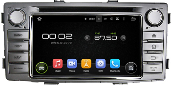 Штатная автомагнитола Android 10 Carmedia KD-6230-P30 для Toyota Hilux, Fortuner 2011-2015