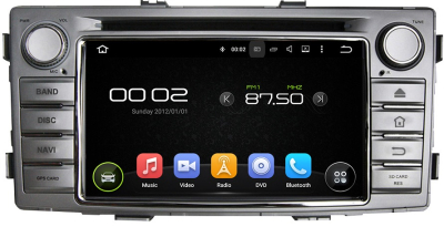 Штатная автомагнитола Android 10 Carmedia KD-6230-P30 для Toyota Hilux, Fortuner 2011-2015