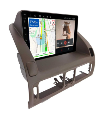 Штатная магнитола Toyota Progres 1998 - 2007 взамен верхнего дисплея на Android 11 - Cardrox CD-4842M