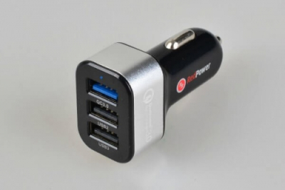 Быстрая Зарядка от прикуривателя Redpower 3 USB