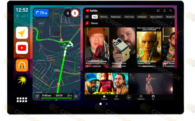 Штатная магнитола Subaru WRX 2002-2004 на Android 10, DSP, 4G, IPS, Carplay - Cardrox CD-4755-13 (11-13 дюймов)
