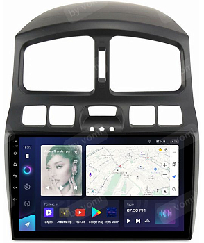 Штатная магнитола TEYES CC3L/CC3/CC3 2K для Hyundai Santa Fe 1 Classic 08.2004-03.2006 рестайлинг на Android 10 TEYES-CC3-574R9