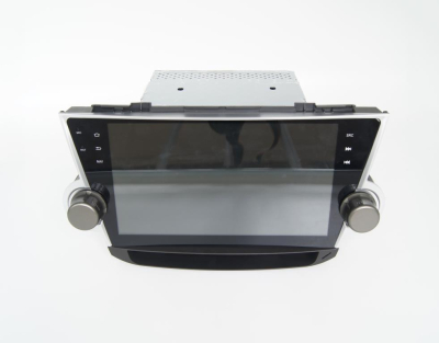 Головное устройство 10 дюймов Toyota Highlander 2012-2014 на Android 8.1 CARMEDIA KR-1027-T8