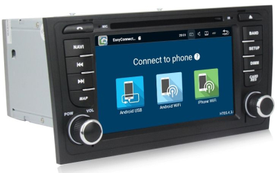 Штатное головное устройство AUDI A6 1998-2004 C5, ALLROAD 1998-2006 C5 на Android 10 Carmedia MKD-A790-P6