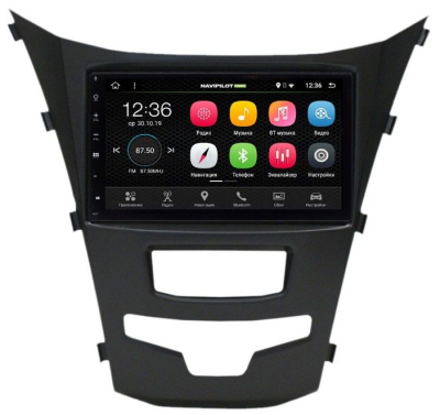 Штатное головное устройство Ssang Yong Actyon (2013+) 7 дюймов на Android 7.1.1 NaviPilot DROID7L NPD7L-TA-8026-07 Act 2013