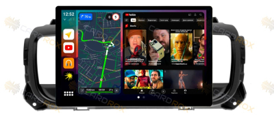 Штатная магнитола Citroen Jumpy/Spacetourer, Peugeot Expert/Traveller (2017+) на Android 10, DSP, 4G, IPS, Carplay - Cardrox CD-4523-13 (11-13 дюймов)