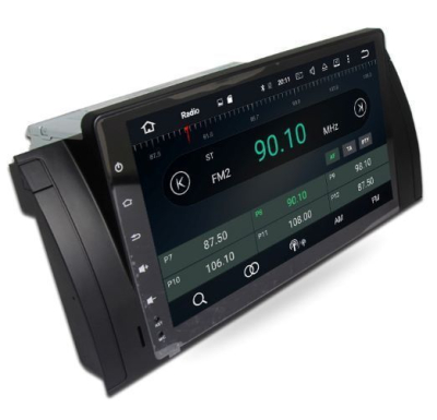 Штатное головное устройство BMW X5, 5-я серия, 7-я серия на Android 10 Carmedia MKD-9002-P30