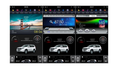 Штатная автомагнитола Ksize DVA-CF3117KE-2/32 для Toyota Land Cruiser Prado 2009-2013 на Android 4.1