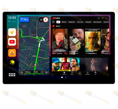 Штатная магнитола Lada Granta 2011-2017 на Android 10, DSP, 4G, IPS, Carplay - Cardrox CD-4304-13 (11-13 дюймов)