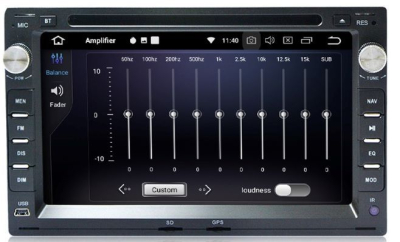 Штатное головное устройство VW Golf 1997-2003, Jetta 1999-2005, Passat 1996-2006, Polo 1999-2009, Sharan 2000+, Skoda Fabia, Octavia (B5), Superb 2002+ на Android 10 Carmedia MKD-7018B-P6