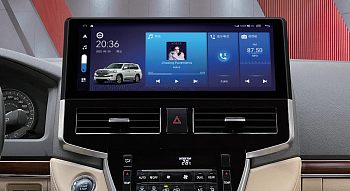 Магнитола для Toyota Land Cruiser 200 10.2015+ top на Android 12 - Carmedia HP-T1502