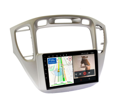 Штатная магнитола Toyota Kluger V, Highlander 2000-2007 Серая (авто без монитора) на Android 11 - Cardrox CD-4956M
