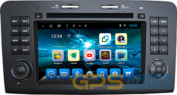 Штатное головное устройство MERCEDES ML класс W164 2005-2011, GL класс X164 2006-2012 на Android 8.1 CARMEDIA KR-7014-T8