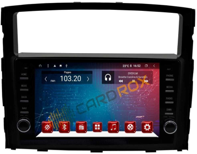 Штатная магнитола Mitsubishi Pajero 2007-2015 на Android 7.1 CARDROX FD-4046