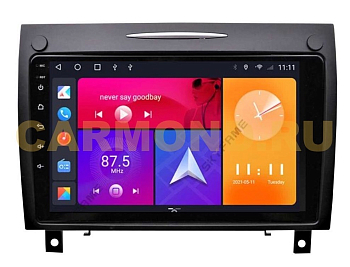 Штатная магнитола для Mercedes SLK 2004-2009, SLK AMG 2009-2010 на Android 10, DSP, HDMI, Интерьерная подсветка - Carmedia SF-9988-A-D