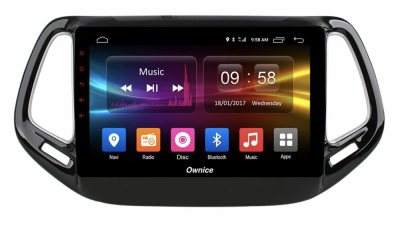 Штатная магнитола для Jeep Compass 2016 на Android 12 (14), (QLED/2K) - Carmedia OL-1255-NPQU