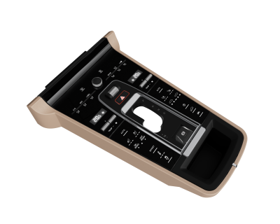 Центральная консоль для Porsche Cayenne 2010-2017 сенсорная черная. Только бензиновые машины  - Carmedia ZF-5023-BL