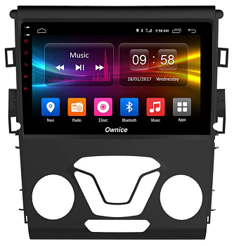 Штатная магнитола Ownice G10 S9205E для Ford Mondeo 5 (Android 8.1.0)