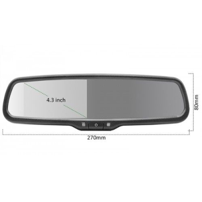 Зеркало заднего вида с монитором VOMI