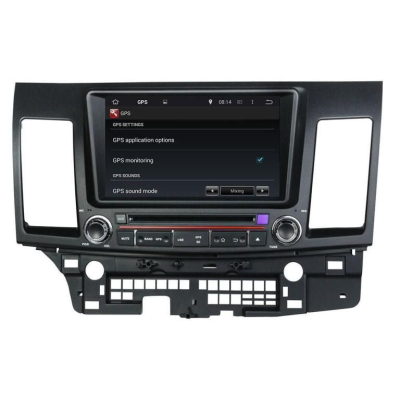 Штатная автомагнитола Mitsubishi Lancer X 2007-2013 Carmedia KD-8062-P5 Android 9.0 DSP