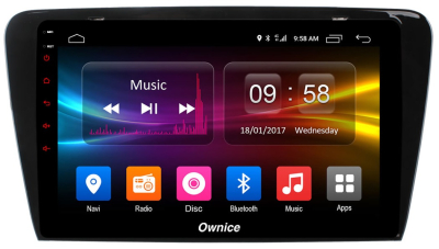 Штатная магнитола Ownice G10 S1916E для Skoda Octavia A7 (Android 8.1.0)