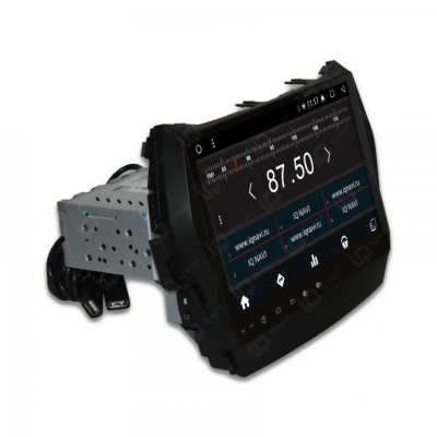 Автомагнитола на Android 8.1.0 IQ NAVI T58-1607C Hyundai Santa Fe (DM) (2012-2018)