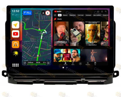 Штатная магнитола Skoda Octavia 2021+ на Android 10, DSP, 4G, IPS, Carplay - Cardrox CD-4578-13 (11-13 дюймов)