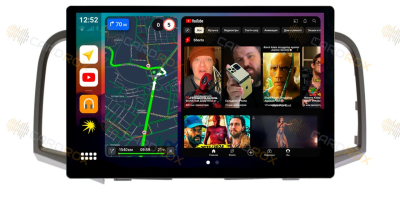 Штатная магнитола Toyota Venza 2009-2015 (для авто без усилителя JBL) на Android 10, DSP, 4G, IPS, Carplay - Cardrox CD-4387-13 (11-13 дюймов)