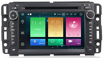 Штатная автомагнитола Chevrolet Tahoe 2006–2015, Hummer H2 2007-2009 (рестайлинг) Carmedia MKD-G727-P5 Android 10 DSP