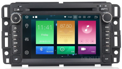 Штатная автомагнитола Chevrolet Tahoe 2006–2015, Hummer H2 2007-2009 (рестайлинг) Carmedia MKD-G727-P5 Android 10 DSP