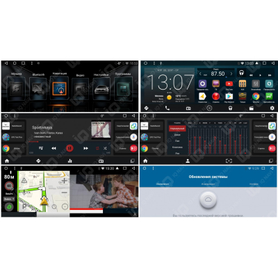 Автомагнитола на Android 8.1.0 IQ NAVI T58-1114C BMW 5 series Restyle (F10 / F11) (2013-2016) AUX (с Carplay)