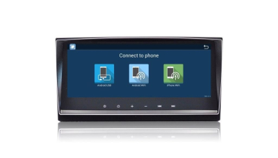 Штатное головное устройство Android 7.1 Carmedia DAFT-2723-s для TOYOTA AVENSIS 2009-2013 Светлый