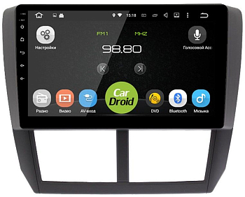 Штатная магнитола CarDroid RD-3403F для Subaru Forester 2008-2012 (Android 10) Штатная магнитола CarDroid RD-3403F для Subaru Forester 2008-2012 (Android 10)