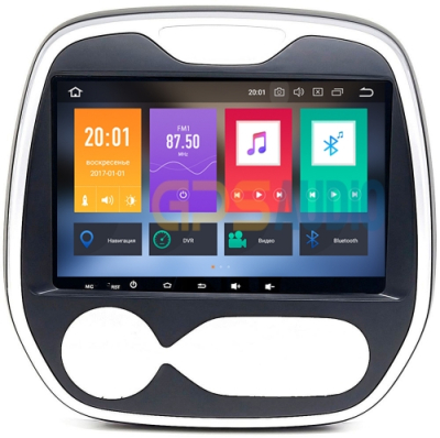 Штатное головное устройство для RENAULT Kaptur 2016+ климат на Android 8.0 Carmedia KDO-9624