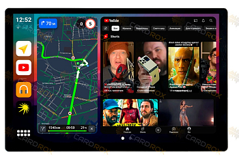 Штатная магнитола Honda Vezel 2013-2020 правый руль на Android 10, DSP, 4G, IPS, Carplay - Cardrox CD-4639-13 (11-13 дюймов)