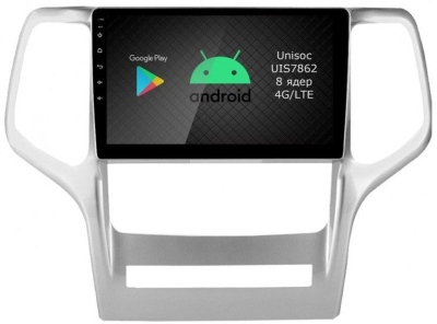 Штатная магнитола Roximo RI-2205-8 для Jeep Grand Cherokee 4, 2010-2013 на Android 12 (8/128Gb)