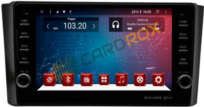 Головное устройство на Android 10 для SsangYong Rexton 2003 - 2006 CARDROX FD-4456-TS10-4-64 с кнопками и DSP процессором