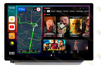 Штатная магнитола Honda Civic FB 2012-2015 седан на Android 10, DSP, 4G, IPS, Carplay - Cardrox CD-4390-13 (11-13 дюймов)