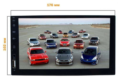 Универсальная автомагнитола 2DIN LeTrun 2863 на Android 7.0