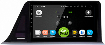 Штатная магнитола Roximo CarDroid RD-1124F/R1 для Toyota CH-R 2016-2022 (правый руль) (130x230mm) (Android 10) DSP