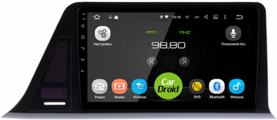 Штатная магнитола Roximo CarDroid RD-1124F/R1 для Toyota CH-R 2016-2022 (правый руль) (130x230mm) (Android 10) DSP