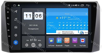 Штатная магнитола VOMI ZX558R9-7862-LTE-4-64 для UAZ Patriot 2016+ на Android 10