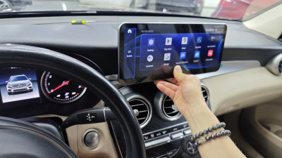 Монитор 12,3" для Mercedes-Benz GLK-Класс 2013-2016 NTG 4.5/4.7 Android 13 - Radiola RDL7711 Slim