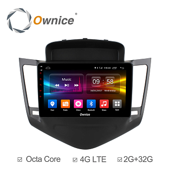 Штатная магнитола Ownice C500+ S9222P для Chevrolet Cruze 2009-2012 (Android 6.0) Штатная магнитола Ownice C500+ S9222P для Chevrolet Cruze 2009-2012 (Android 6.0)