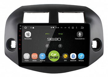Штатная магнитола CarDroid RD-1120F для Toyota Rav4, 2006 (Android 10)