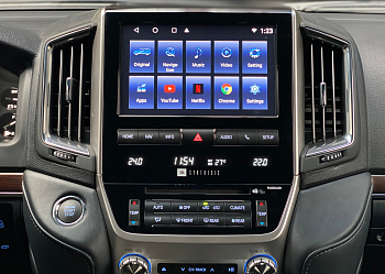 Навигационный блок на Toyota LC 200 2016-2021/ GX 14-20 на Android 10 - Carmedia BNR-16LCSI